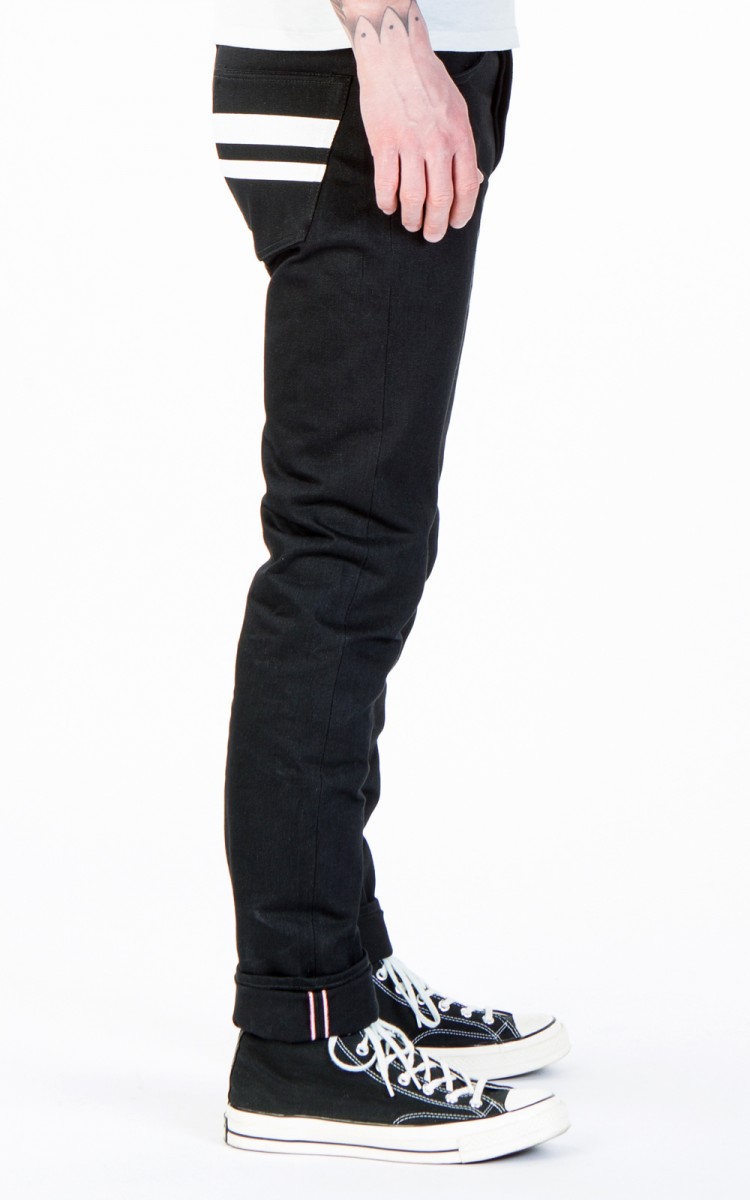 Momotaro Jeans B0306-SP Zimbabwe Cotton Black GTB 15.7oz