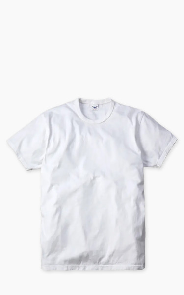 The Flat Head FN-THC-101 Plain T-Shirt White