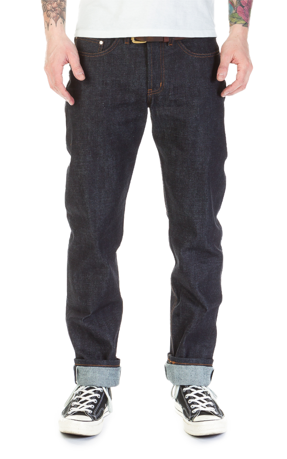 Naked & Famous Denim Weird Guy Deep Indigo Rigid Selvedge 15oz | Cultizm