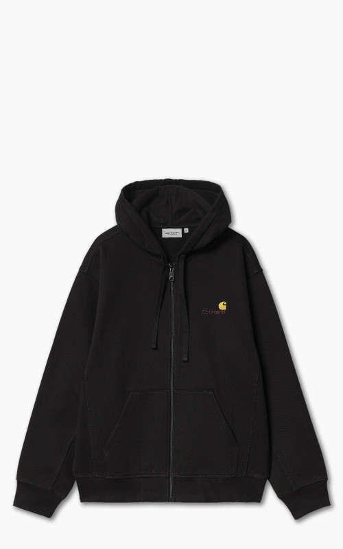 Carhartt WIP Hooded American Script Jacket Black