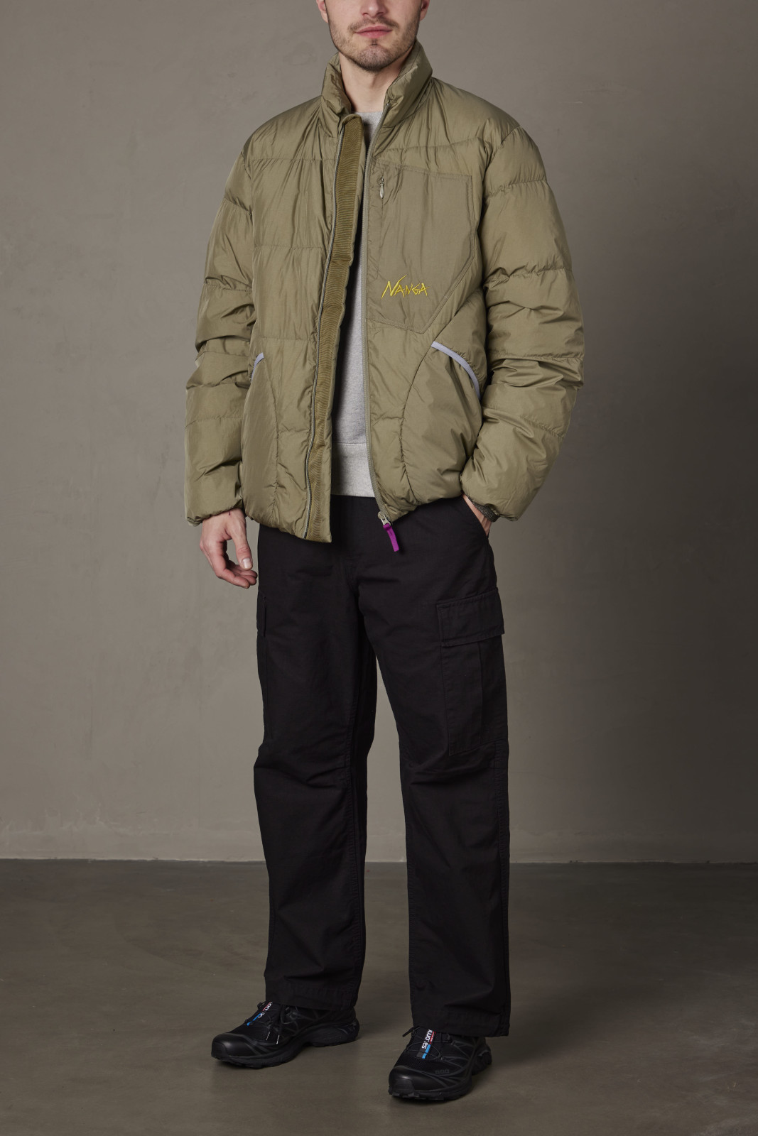 Nanga Mazeno Ridge Jacket Beige/Khaki | Cultizm