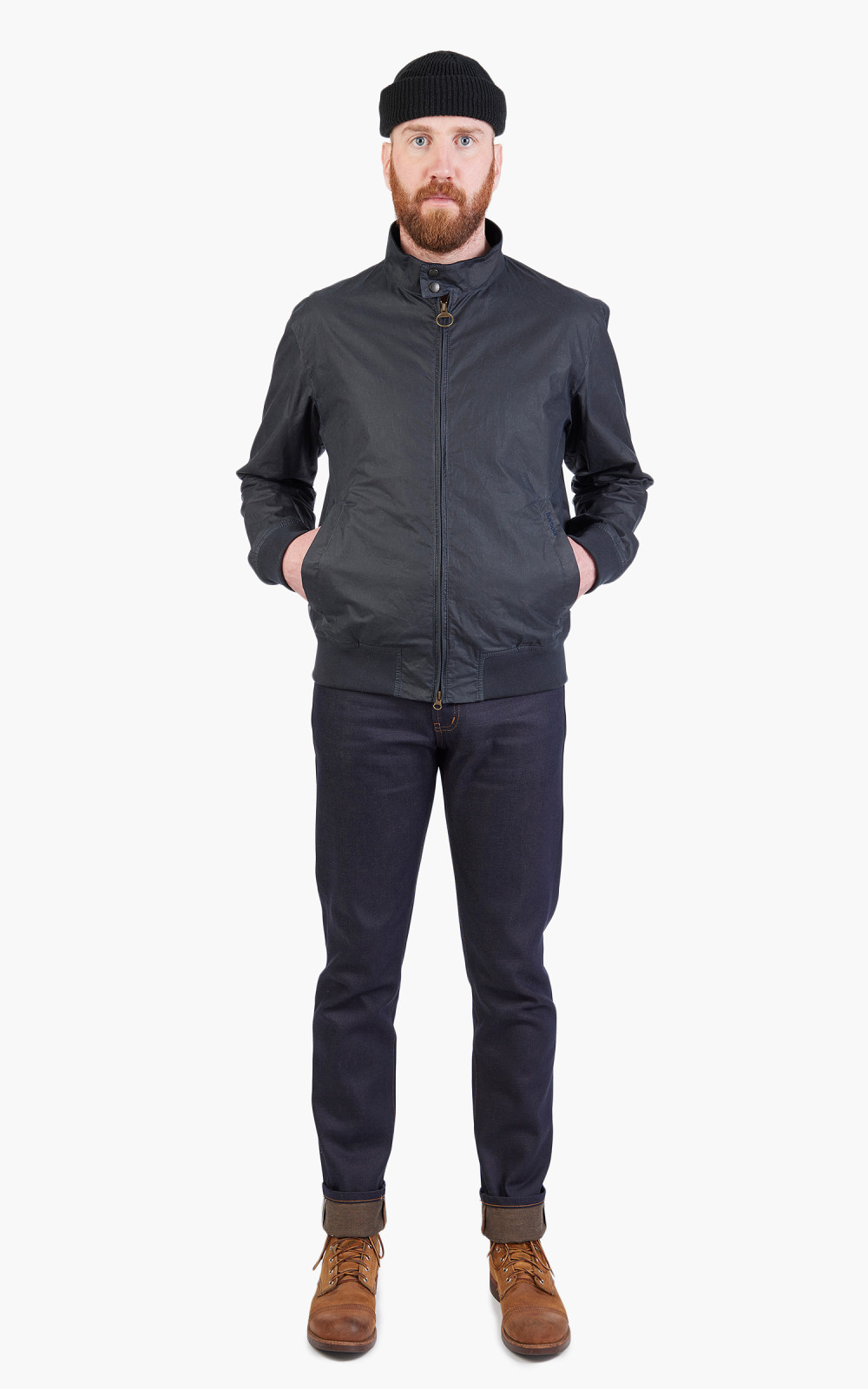 Barbour Lightweight Royston Wax Jacket Royal Navy Cultizm