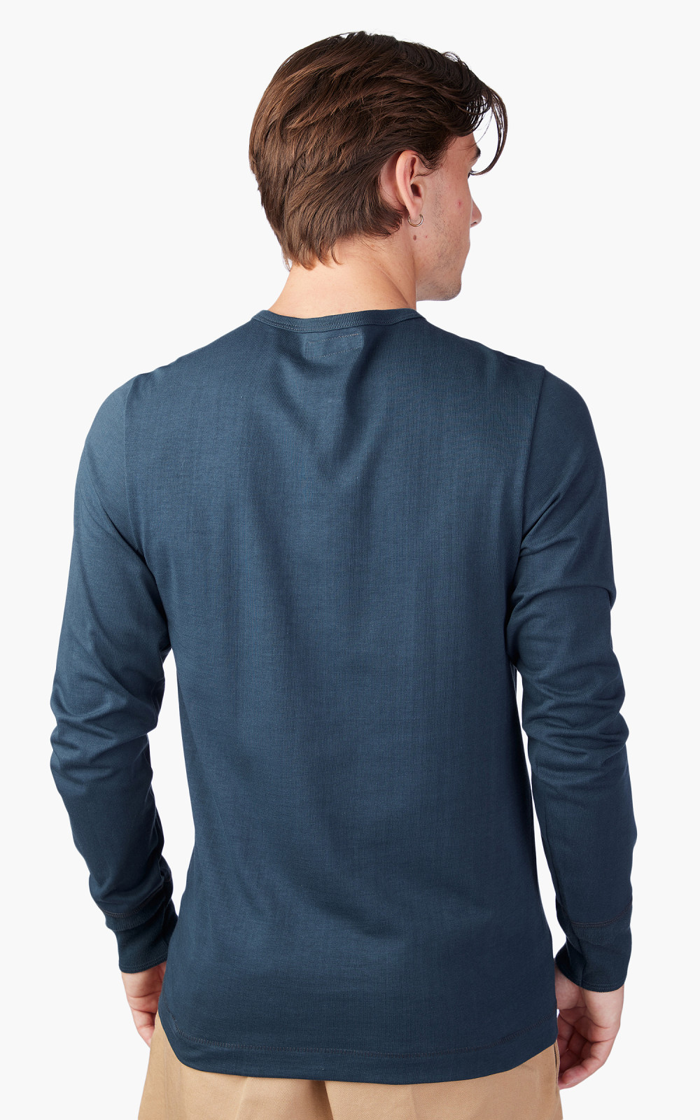 Merz b. Schwanen 206 Henley Mineral Blue | Cultizm