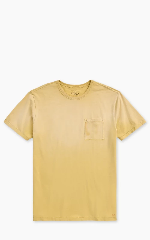 RRL Garment-Dyed Pocket T-Shirt Wicked Yellow