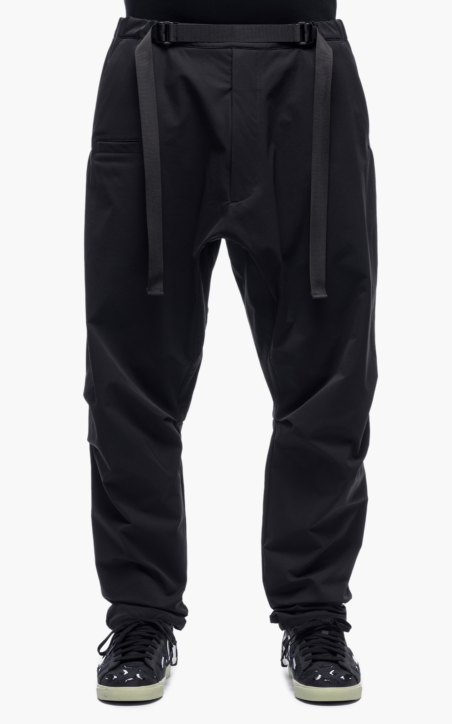 Acronym P15-DS Schoeller® Dryskin™ Drawcord Trouser Black | Cultizm