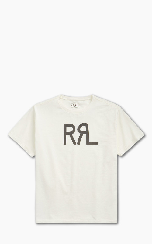 RRL Ranch Logo T-Shirt Paper White