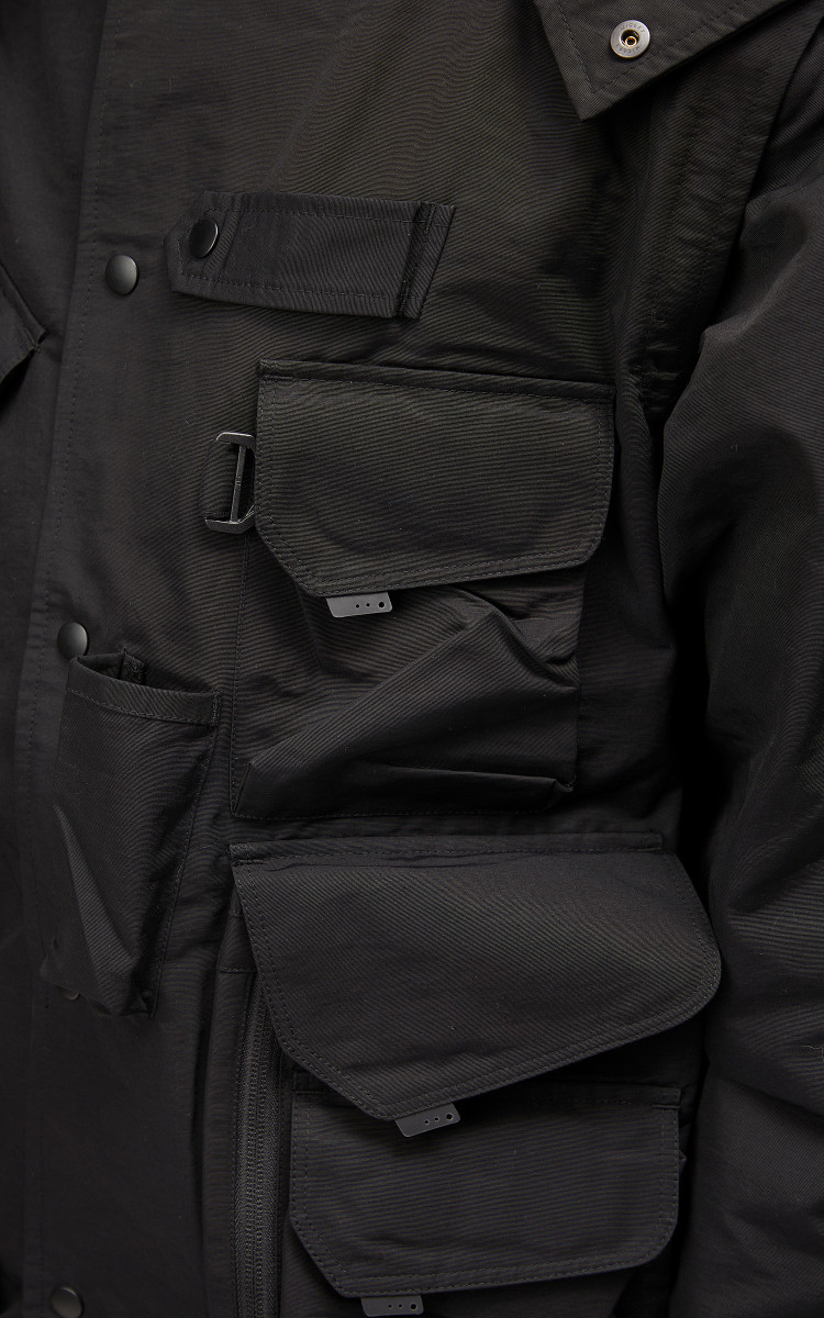 South2 West8 Tenkara Trout Parka C/N Grosgrain B-Black | Cultizm South2 West8 Tenkara Trout Parka C/N Grosgrain B-Black | Cultizm