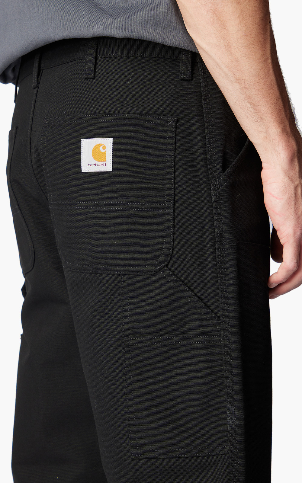 Carhartt WIP Double Knee Pant Black Rigid | Cultizm