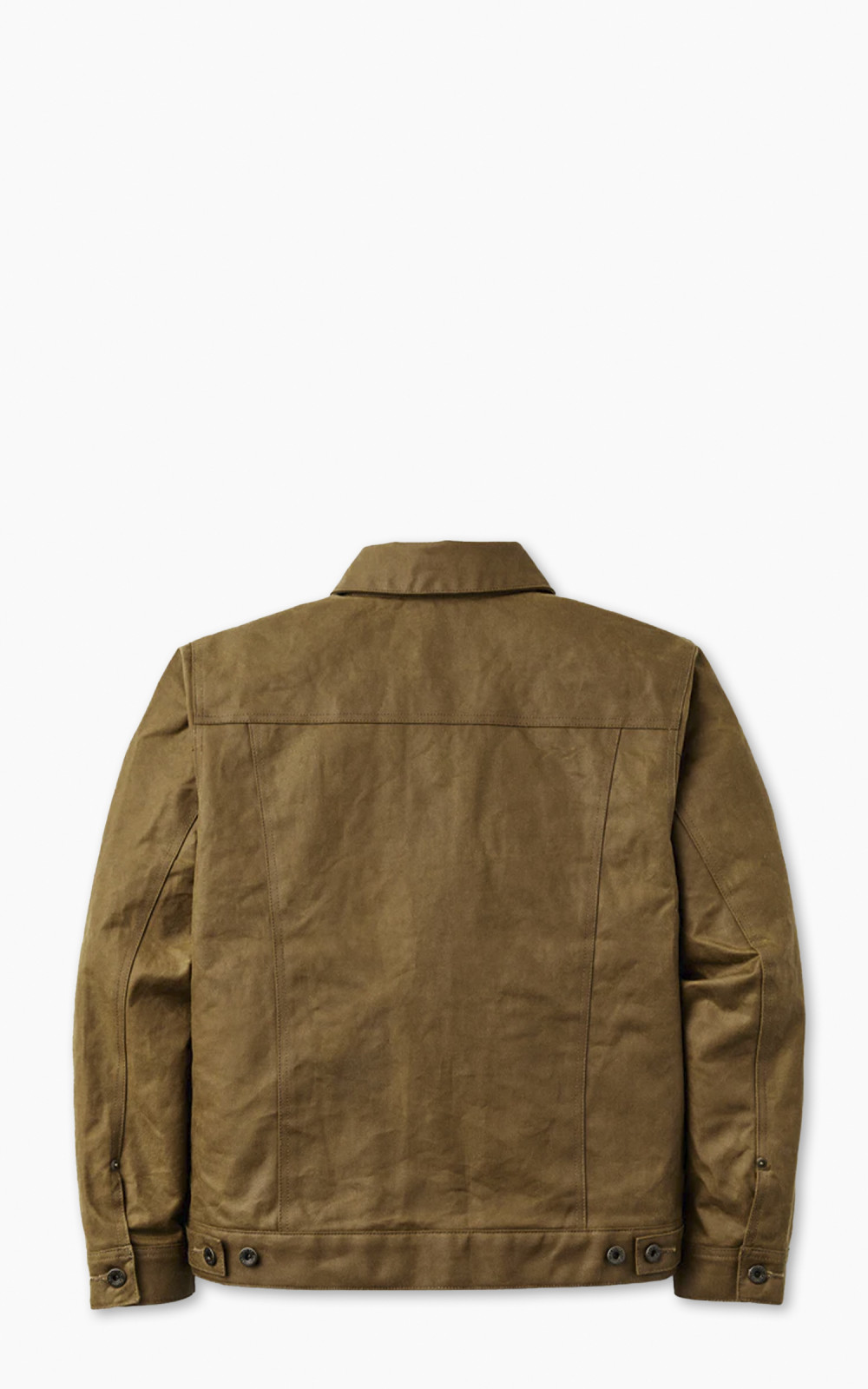 Filson Short Tin Cloth Lined Cruiser Jacket Dark Tan | Cultizm
