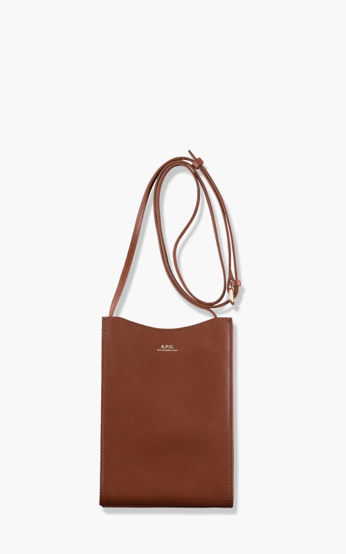 A.P.C. Jamie Neck Pouch Nut