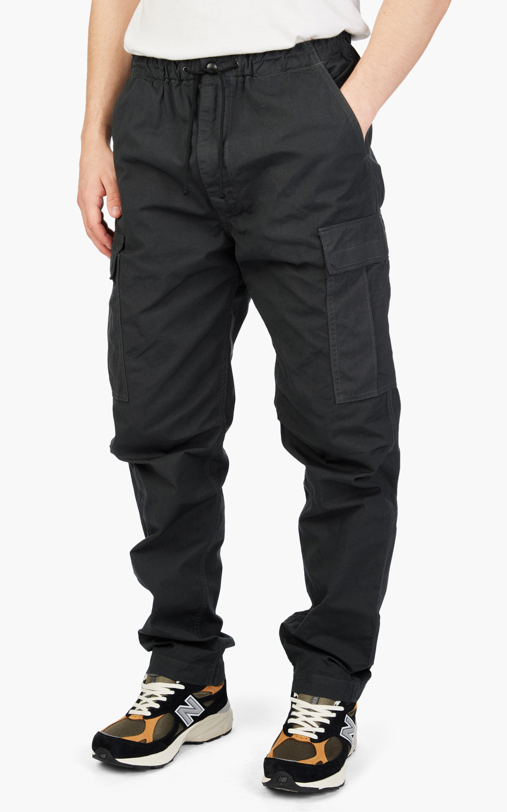 大人上品なおすすめコーデ Easy OrSlow Cargo Cultizm | Grey Charcoal Pants パンツ
