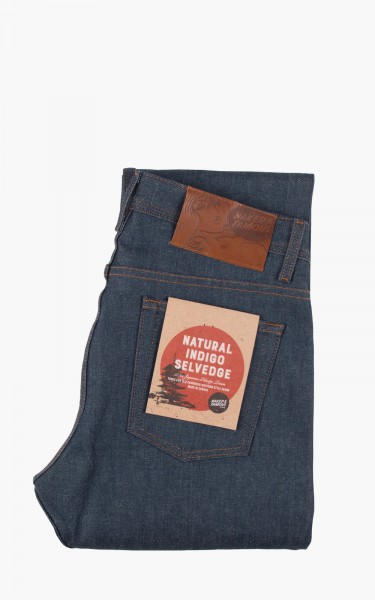 Naked &amp; Famous Denim Weird Guy Natural Indigo Selvedge 12.5oz