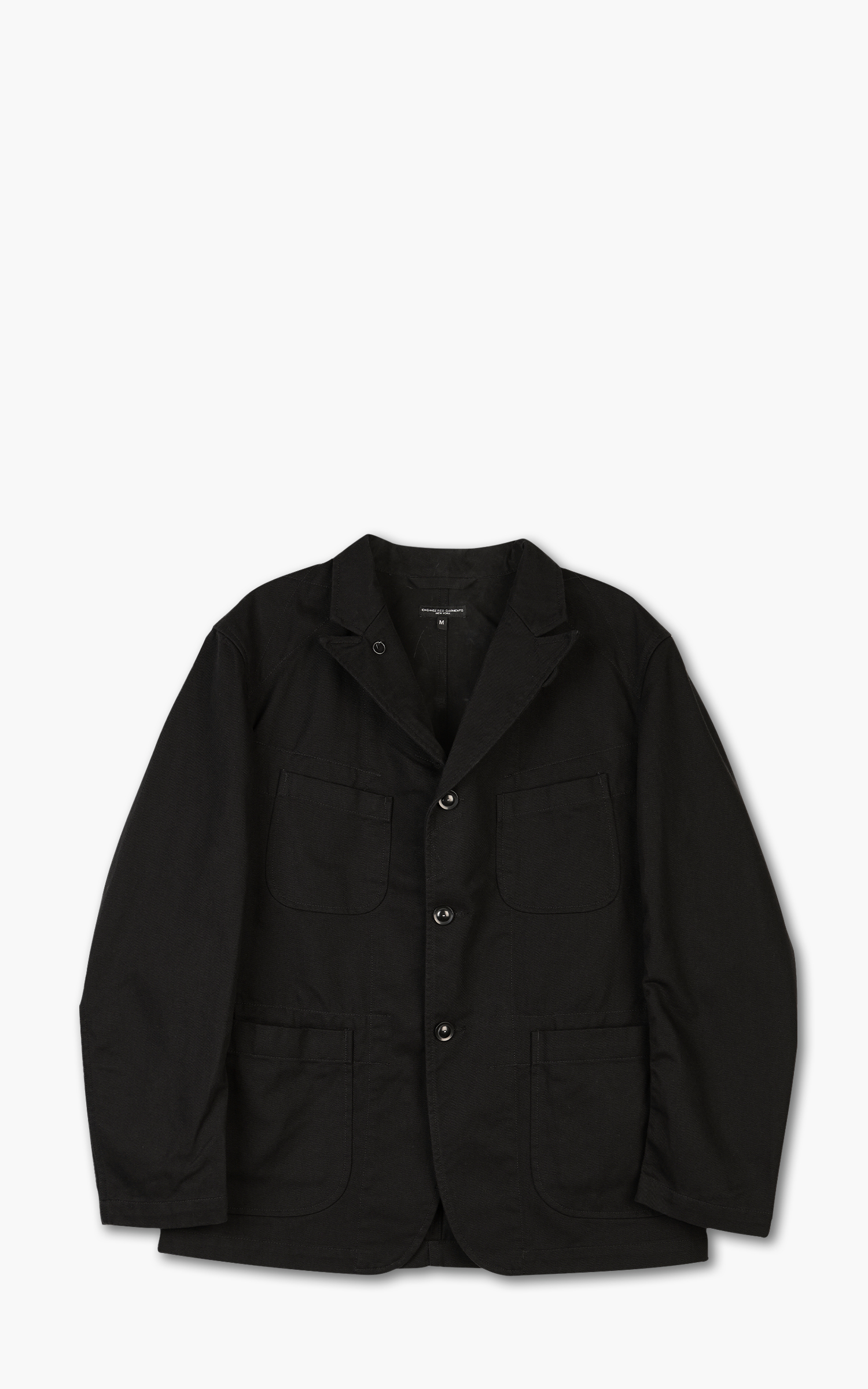 Engineered Garments Bedford Jacket Cotton Heavy Twill Black | Cultizm