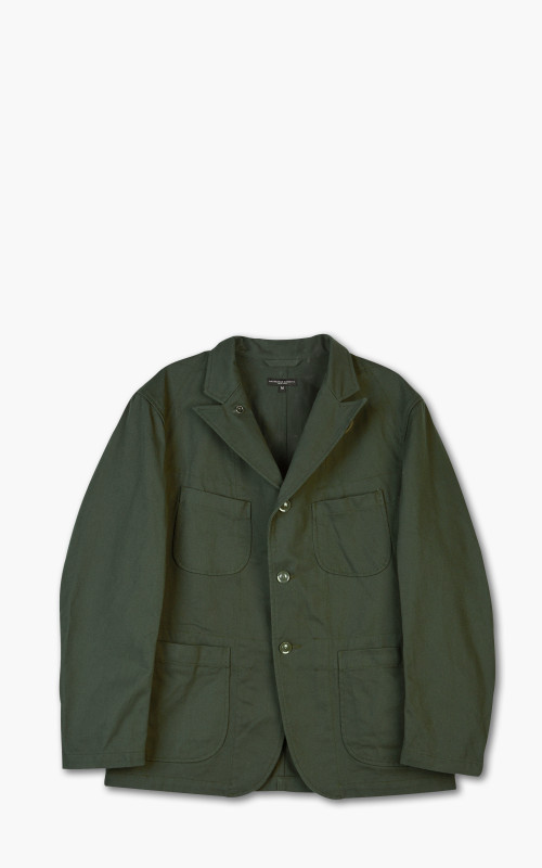 Engineered Garments Bedford Jacket Cotton Heavy Twill Olive