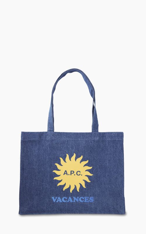 A.P.C. Diane Shopping Bag Vacances Indigo