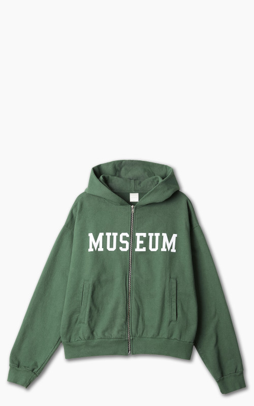 Museum of Peace & Quiet Varsity Zip-Up Forest