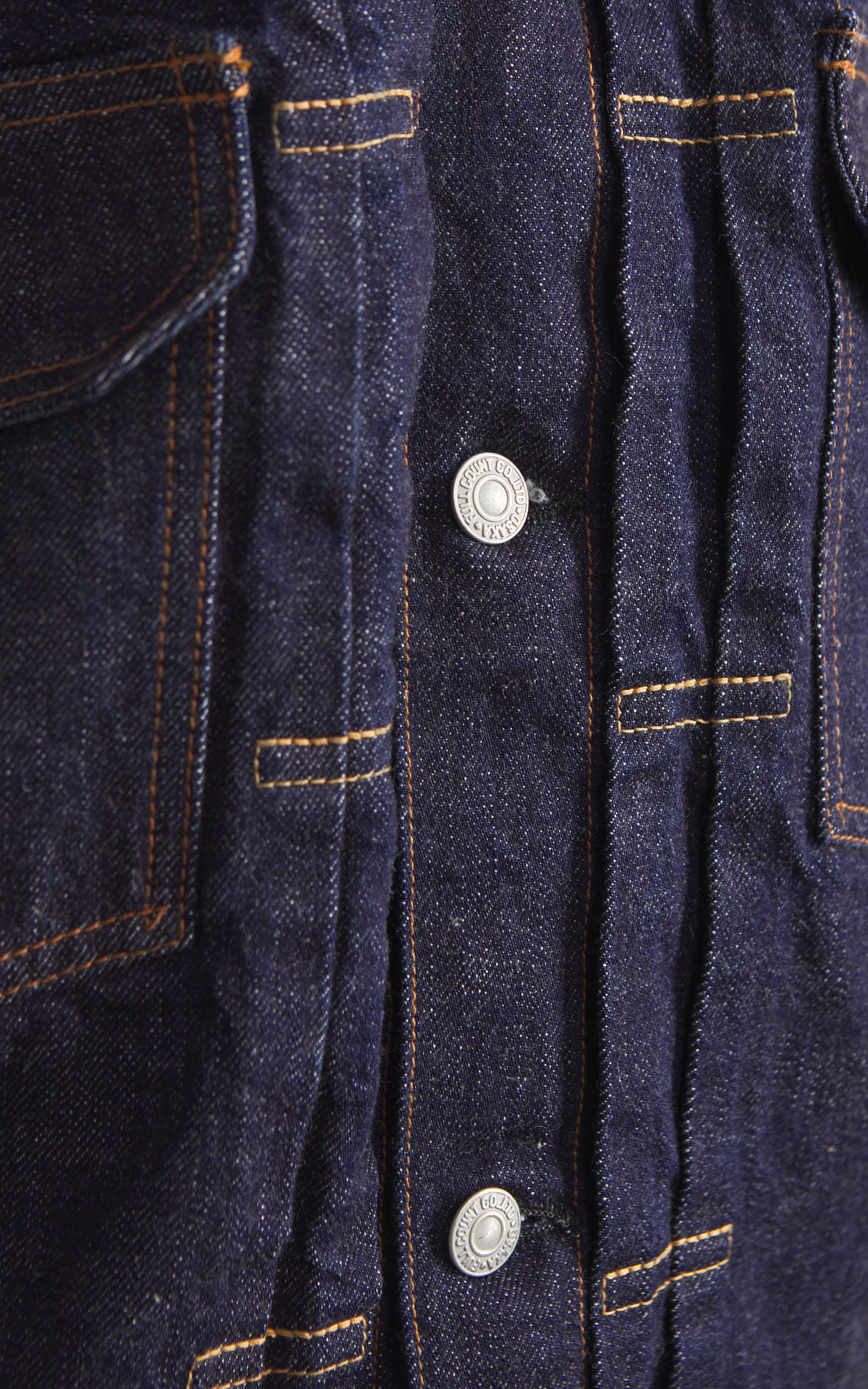 Fullcount 2102W Type 2 Selvedge Denim Jacket One Wash | Cultizm