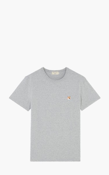 Maison Kitsuné T-Shirt Fox Head Patch Grey