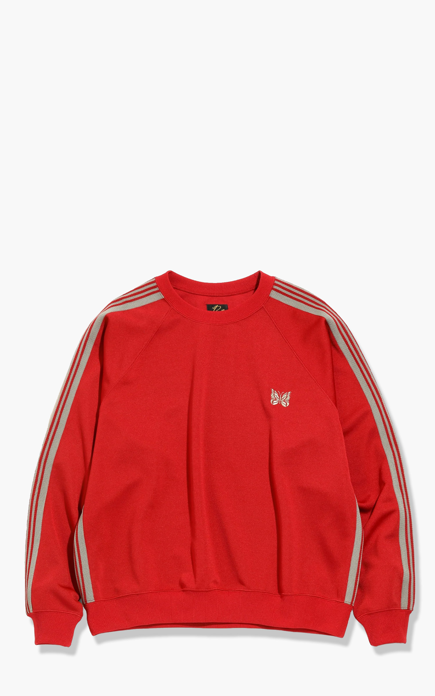Needles Track Crew Neck Shirt Red | Cultizm