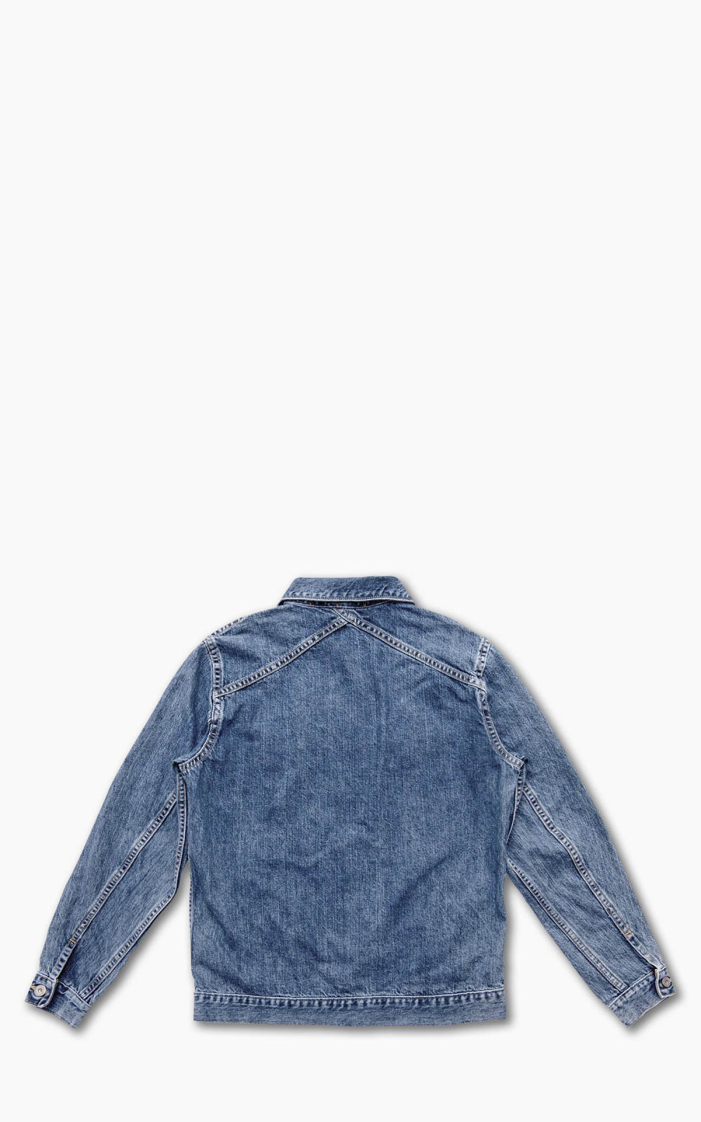 3sixteen Type 3S Denim Jacket Stonewashed Double Indigo Selvedge Cultizm