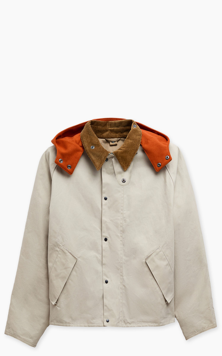 KAPTAIN SUNSHINE × BARBOUR Barbour x Kaptain Sunshine Short Cruiser Iron | Cultizm