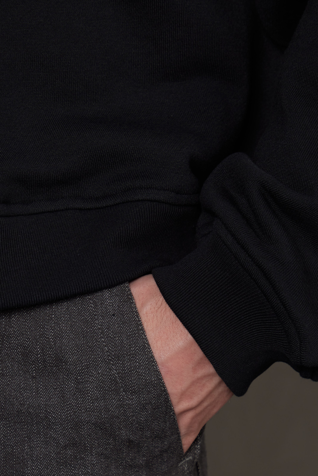 Women's Crew Neck Piqué Sweatshirt - Sweaters & Sweatshirts