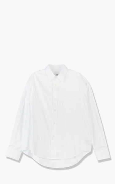 AMI Paris Boxy Fit Shirt White USH111.469-100