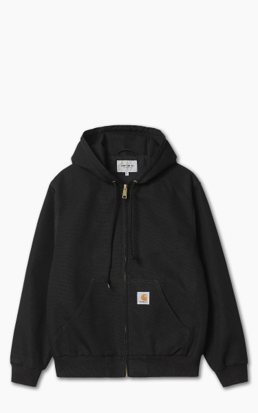 Carhartt WIP Active Jacket Dearborn Canvas Black Rinsed