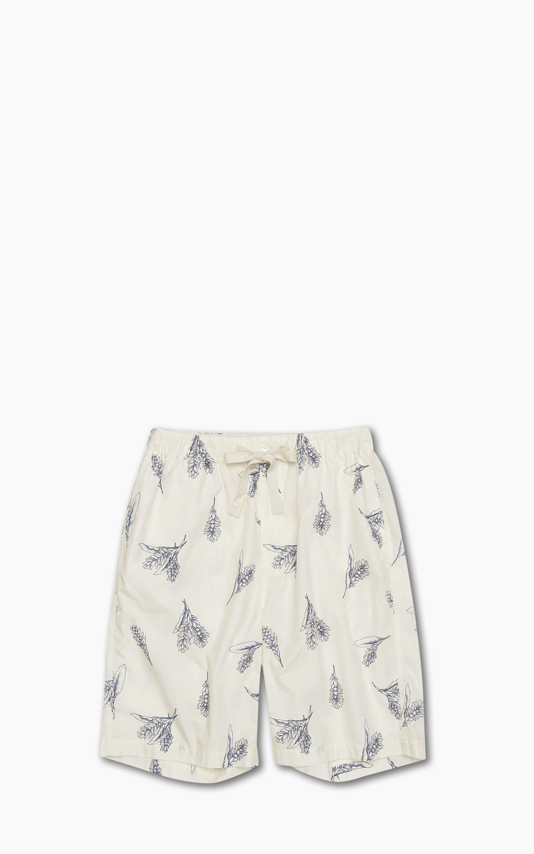 Nanamica Easy Shorts Ecru Botanical Print | Cultizm