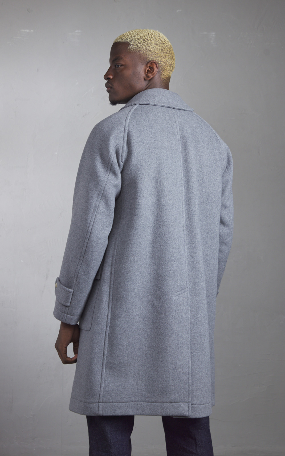 Kaptain Sunshine Traveller Coat Top Grey | Cultizm