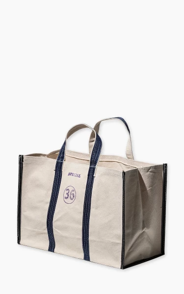 Puebco Market Tote Bag 36 Natural