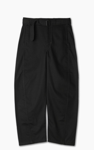Lemaire Twisted Belted Pants Heavy Denim Black