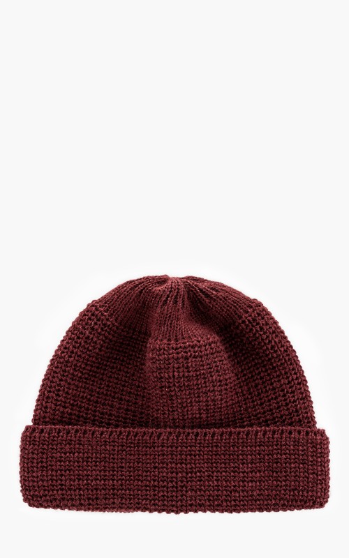 Leuchtfeuer-Strickwaren Leuchtfeuer Walfänger Knit Wool Beanie Bordeaux