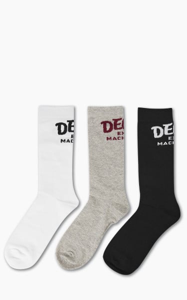 Deus Ex Machina Curvy Sock - 3 Pack Multi
