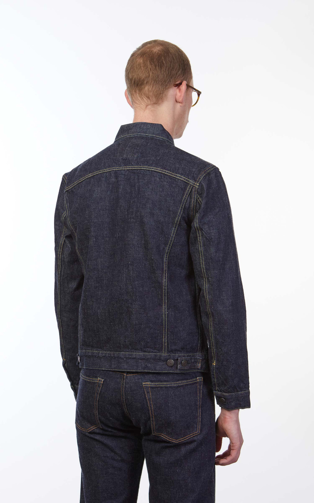 Fullcount 2101W Type 3 Selvedge Denim Jacket One Wash Indigo