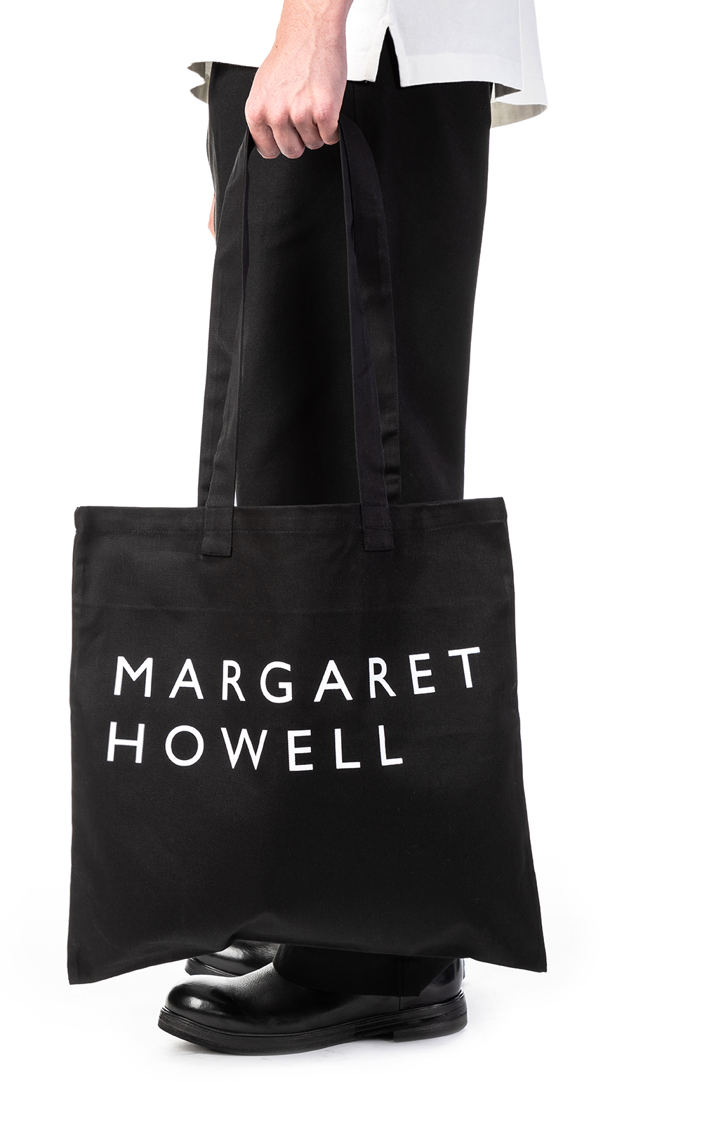 MHL. By Margaret Howell Logo Bag Black