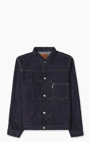 Omoto Denim 3115 Type 1 Denim Jacket Selvedge Indigo 13.5oz