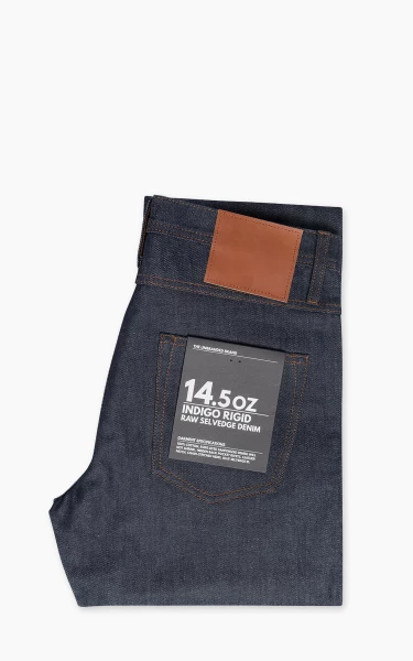 The Unbranded Brand UB301 Straight Fit Selvedge Indigo 14.5oz