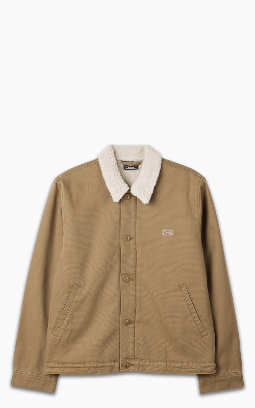 Dickies Duck Canvas Deck Jacket Stone Washed Brown Duck