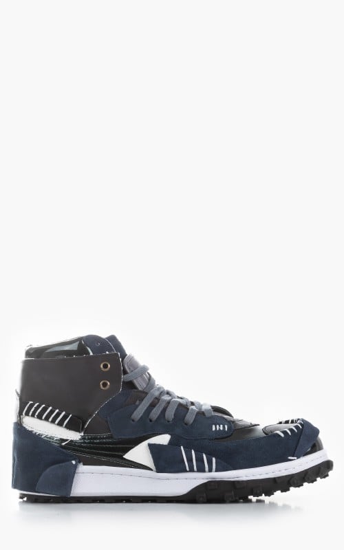 Kolor 21SCM-A02502 Shoes B-Navy x Black