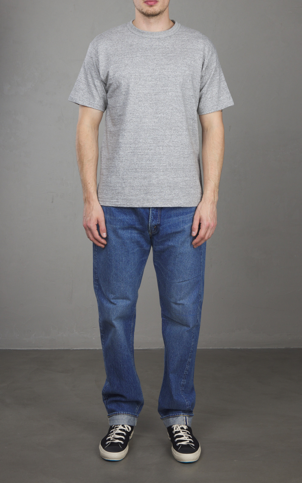 Warehouse & Co. Lot 4601 Plain T-Shirt Heather Grey | Cultizm