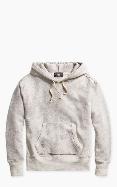 RRL Fleece Hoodie Grey Heather