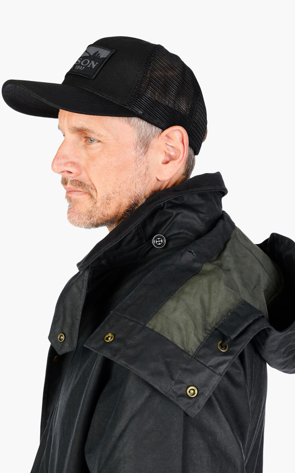 Filson Foul Weather Jacket Harbour Blue | Cultizm
