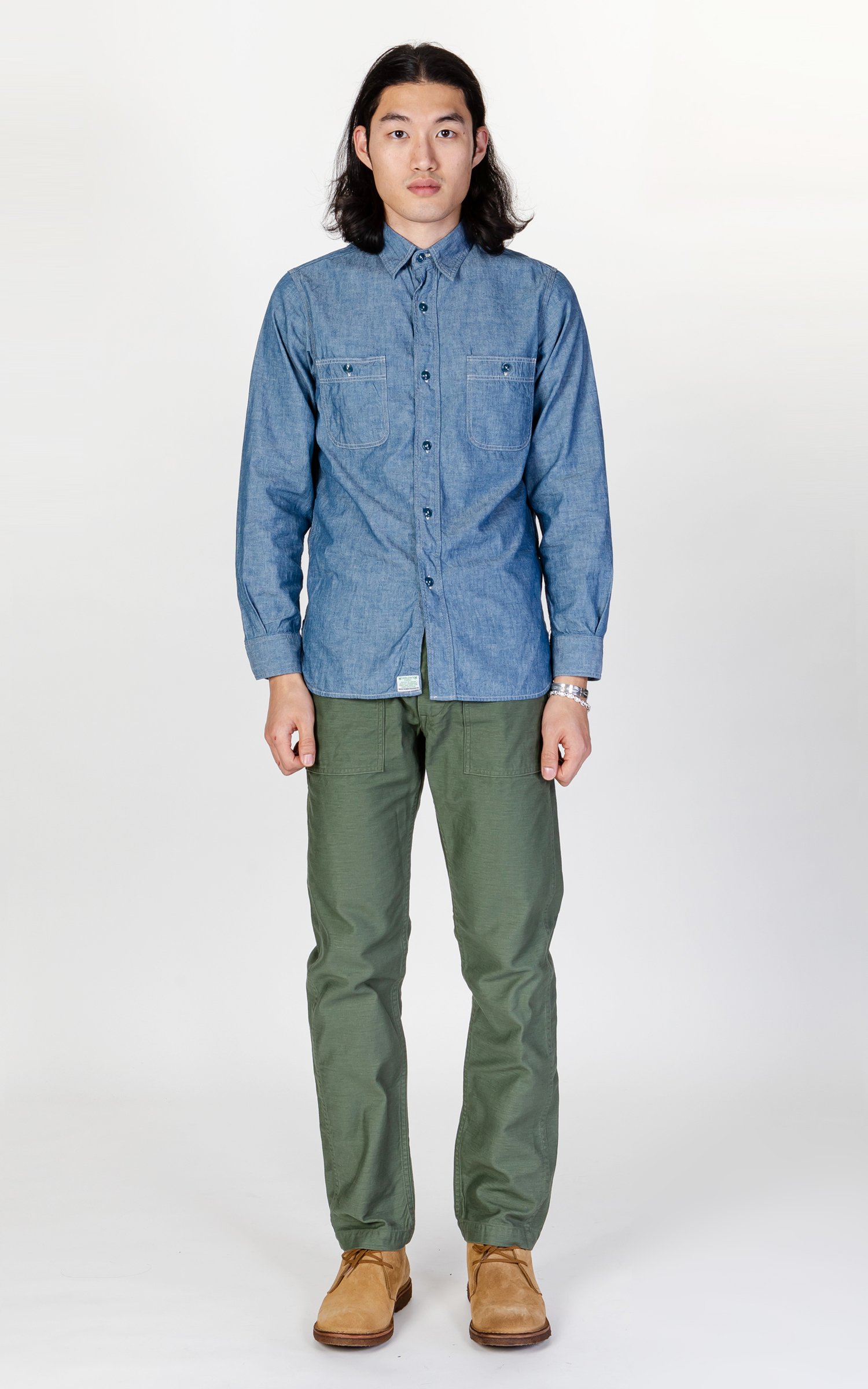 OrSlow Chambray Work Shirt | Cultizm