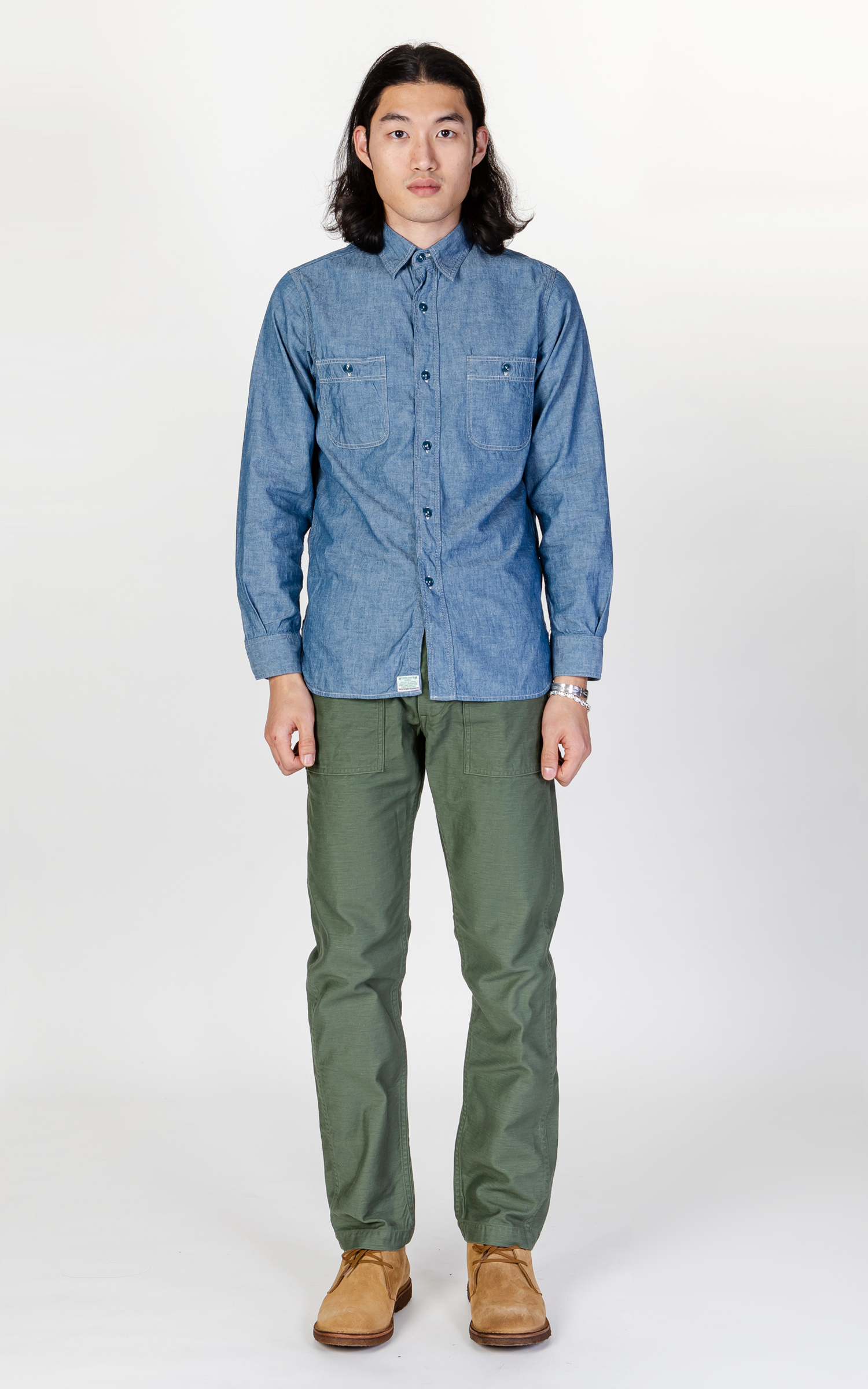 OrSlow Chambray Work Shirt | Cultizm