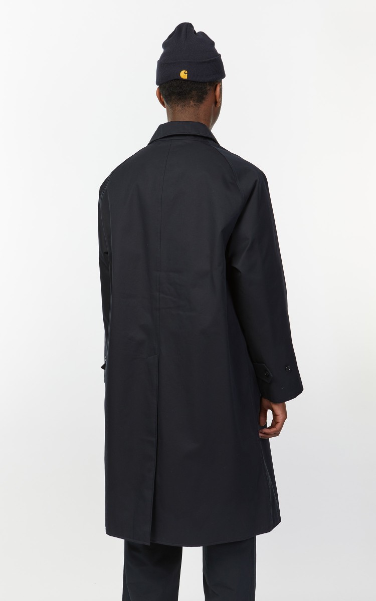 【 Rich I 】 COVER BALMACAAN COAT NAVY Nanamica GORE-TEX Balmacaan Coat Navy | Cultizm