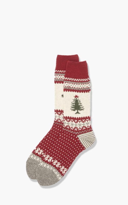Chup Santa Socks Red