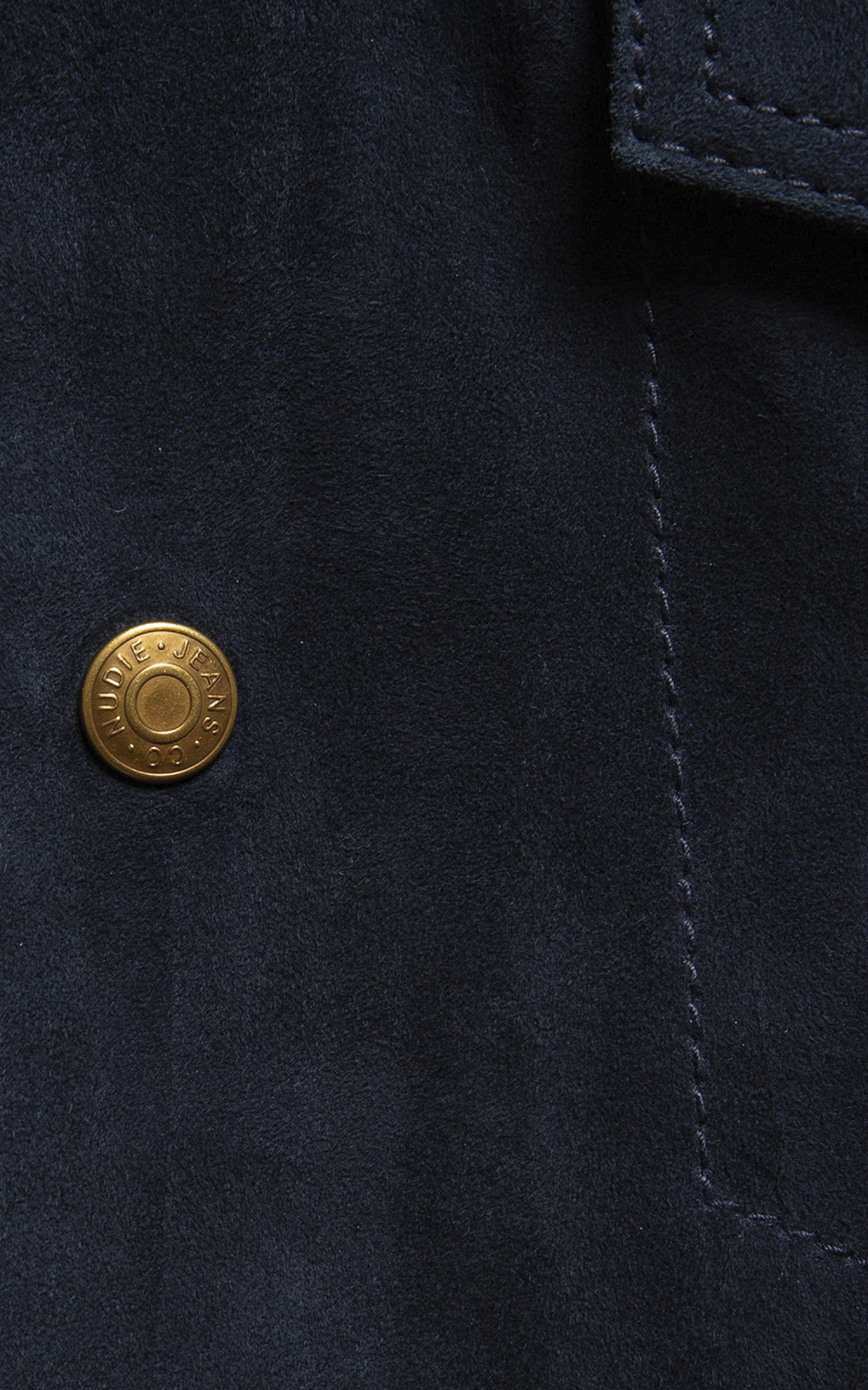 Nudie Jeans Robby Nubuck Jacket Navy | Cultizm
