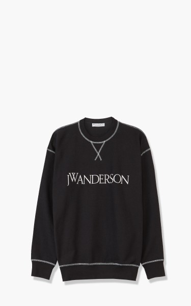 JW Anderson Inside Out Contrast Sweatshirt Black JO0076-PG0490-999
