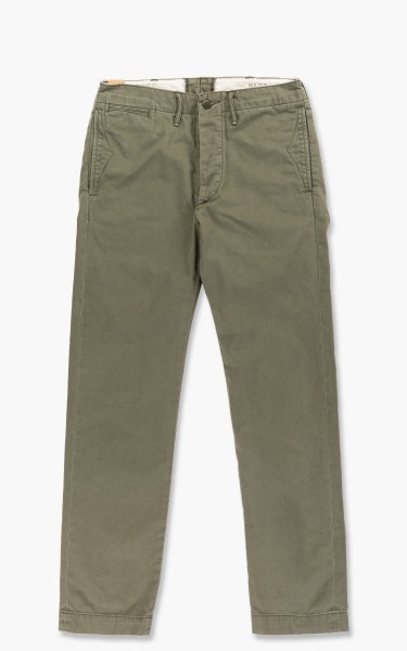 RRL Officers Flat Pants Olive